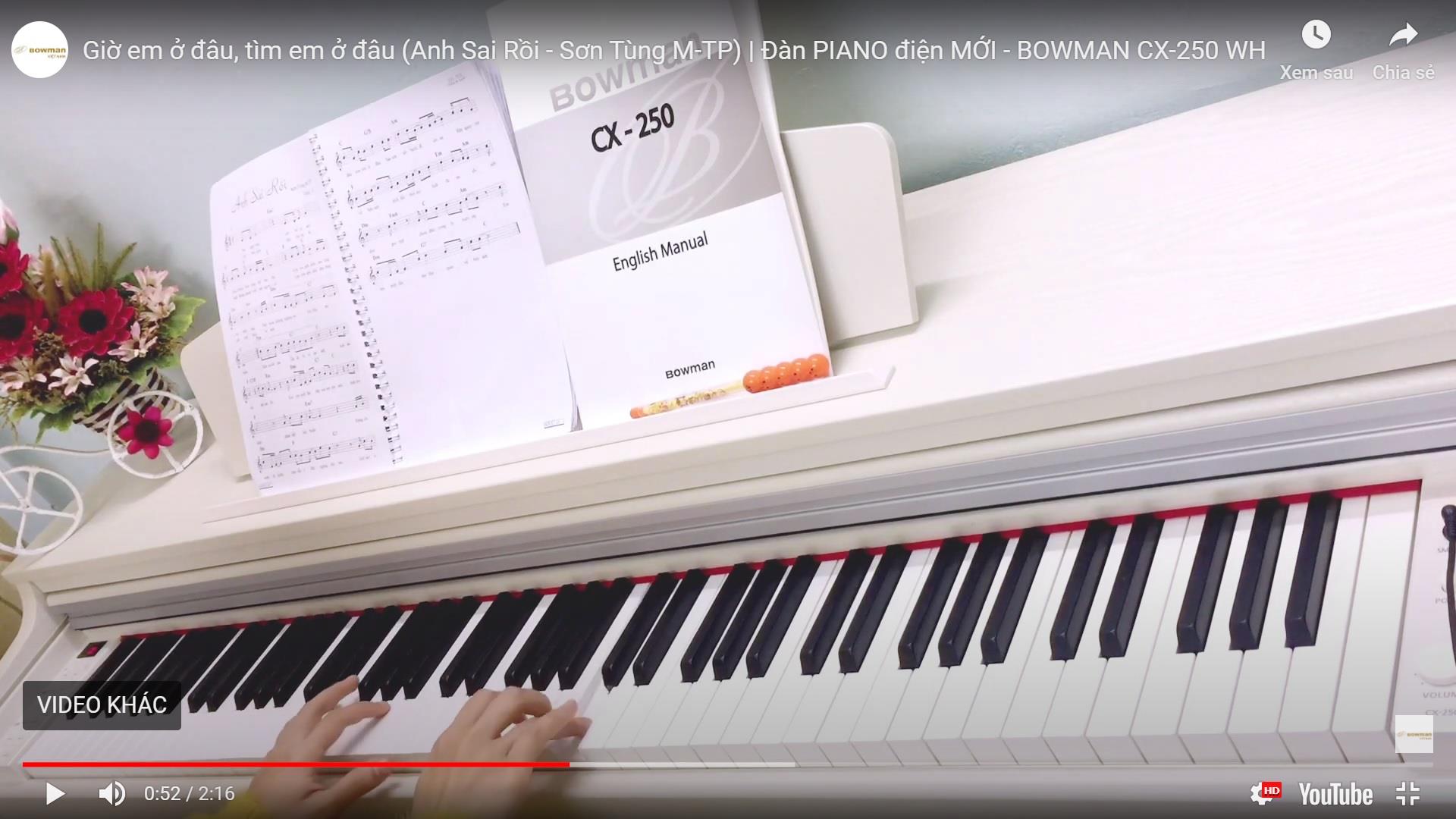 Chỉ với một cây đàn piano đầy lãng mạn, MV Tìm Em Ở Đâu đã chinh phục nửa triệu khán giả yêu nhạc chỉ trong vòng 24h. Thưởng thức bản nhạc của Trung Quân Idol đầy cảm xúc cùng những cảnh quay đẹp như tranh vẽ trong MV này.