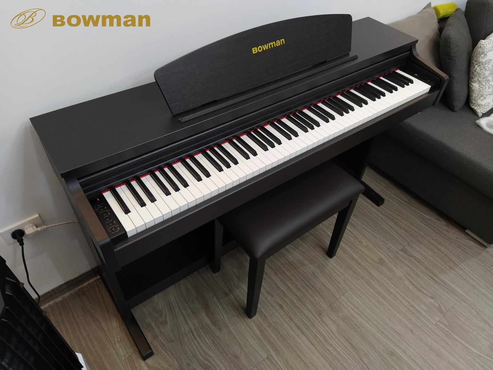 Hình ảnh chi tiết sản phẩm BOWMAN CX200 SR - màu đen - BowmanPIANO.com.vn