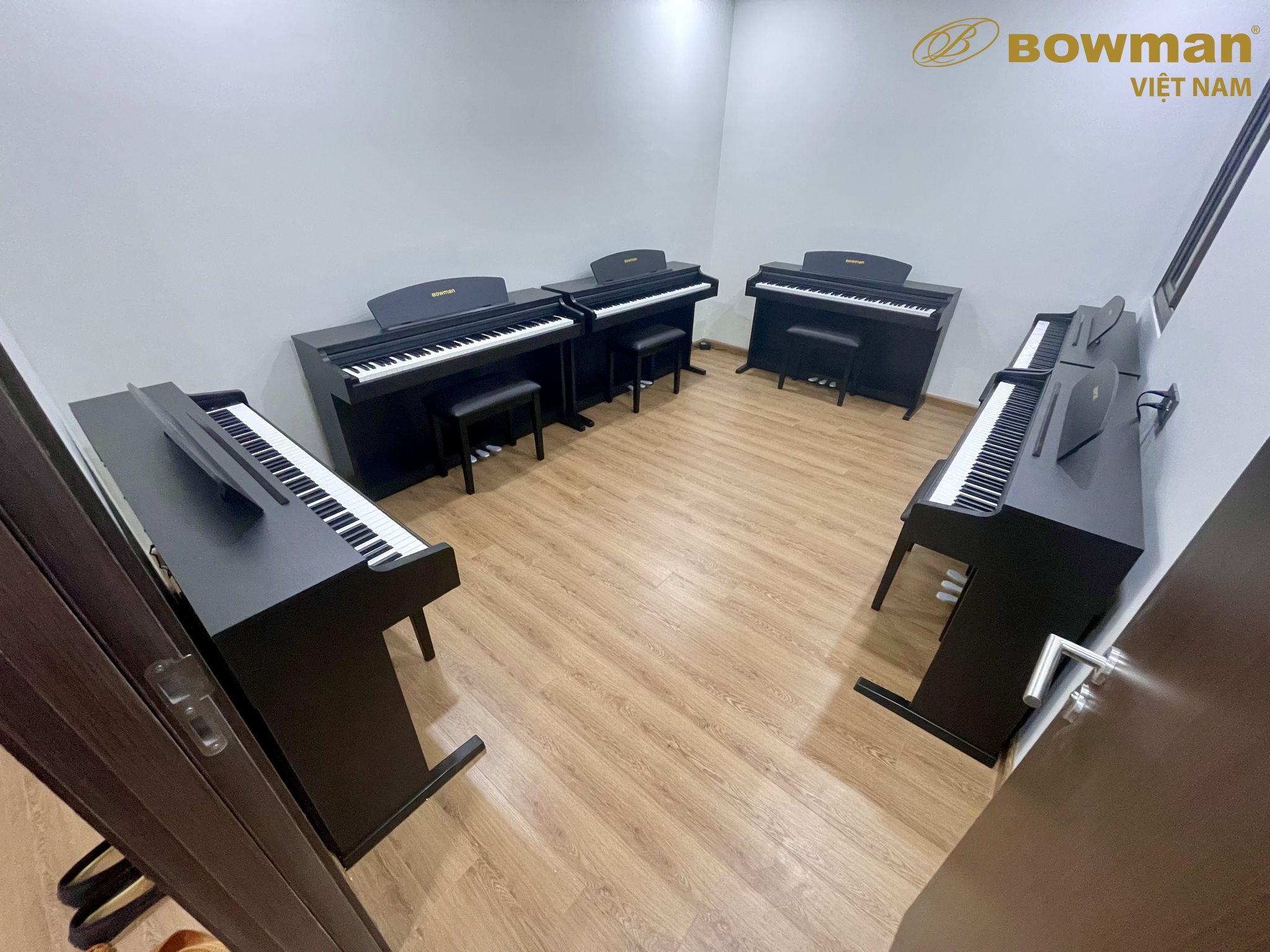 Setup 6 sản phẩm PIANO điện mới BOWMAN CX230 (Model 2022) cho lớp học đàn PIANO