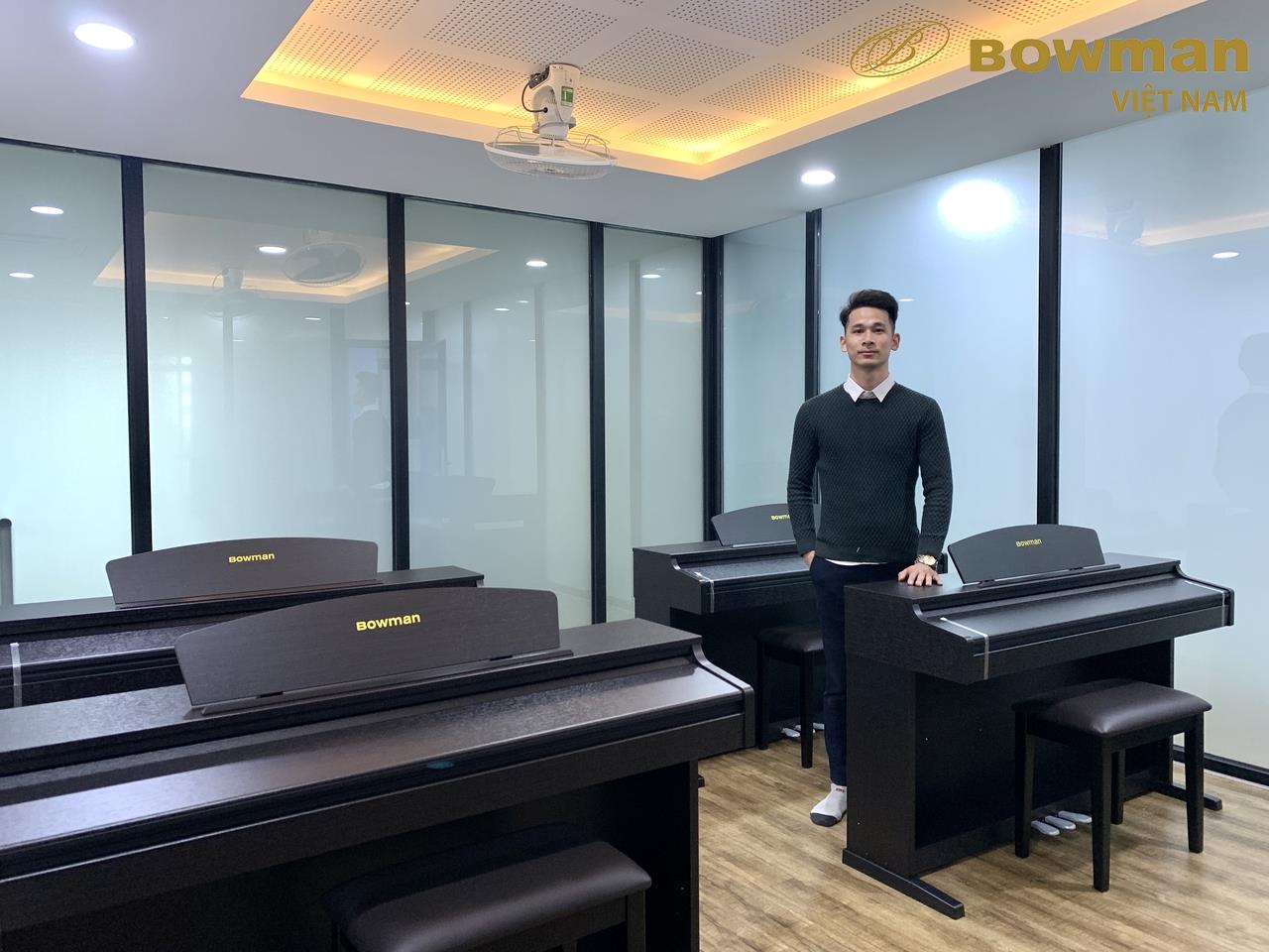 Bowman PIANO Việt Nam setup BOWMAN CX200 cho lớp học đàn PIANO