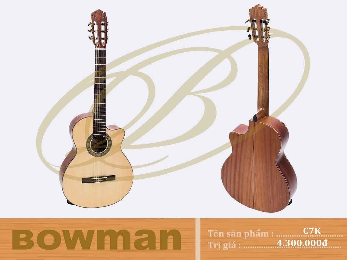 Đàn guitar - BOWMAN Classic C7K