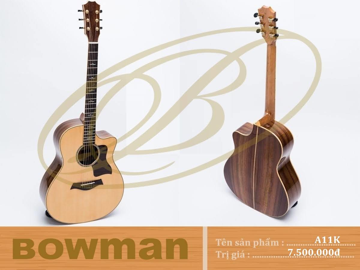 Đàn guitar - BOWMAN Acoustic A11K