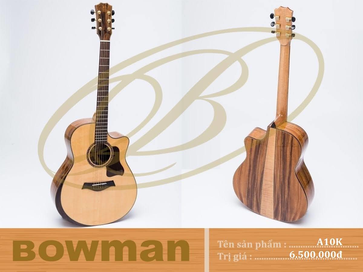 Đàn guitar - BOWMAN Acoustic A10K