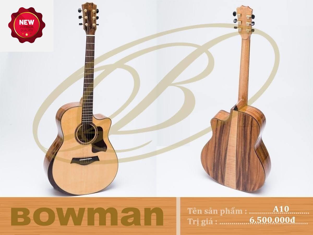 Đàn Guitar Bowman Acoustic A10 (2024)