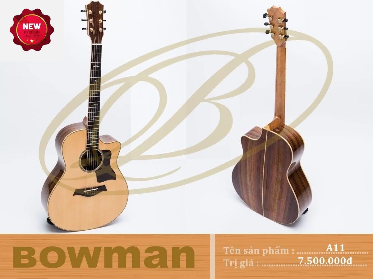 Đàn Guitar Bowman Acoustic A11 (2024)