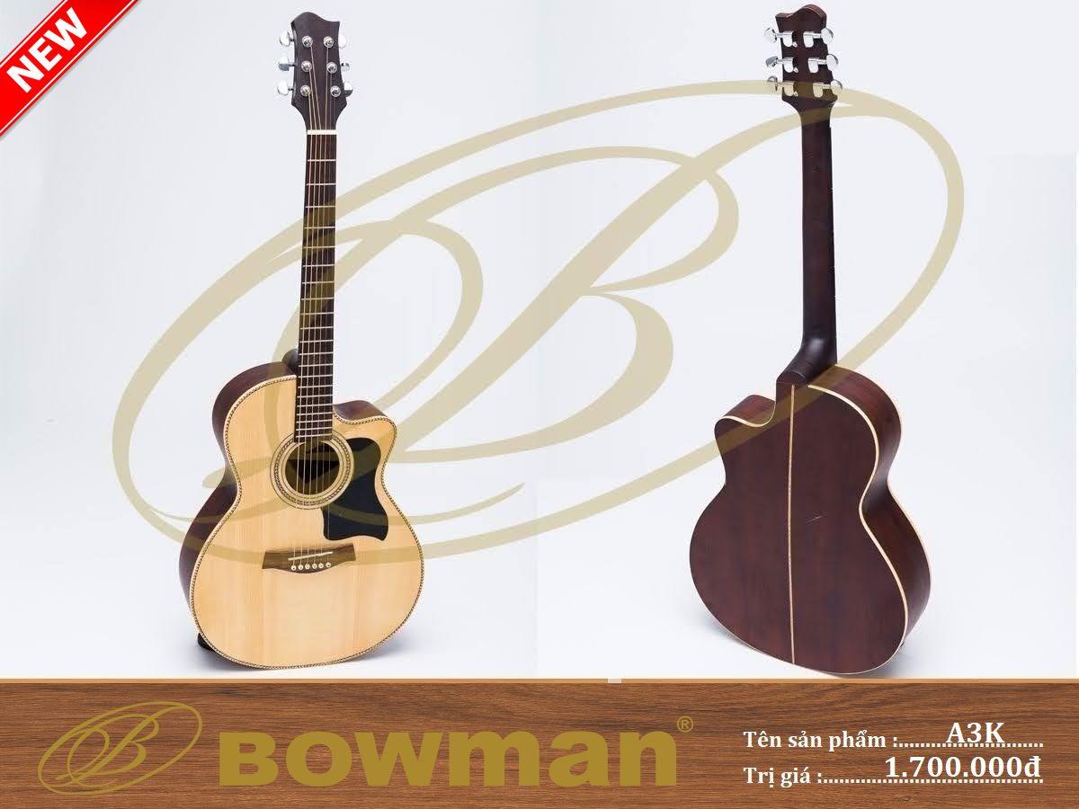 Đàn guitar Bowman Acoustic A3K (2023)