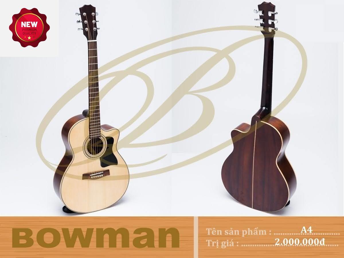 Đàn Guitar Bowman Acoustic A4 (2024)