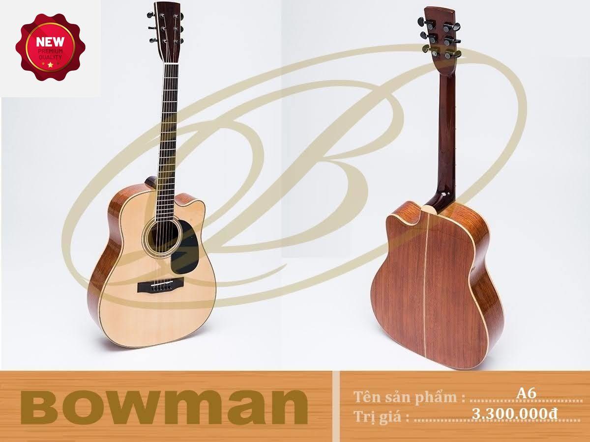 Đàn Guitar Bowman Acoustic A6 (2024)