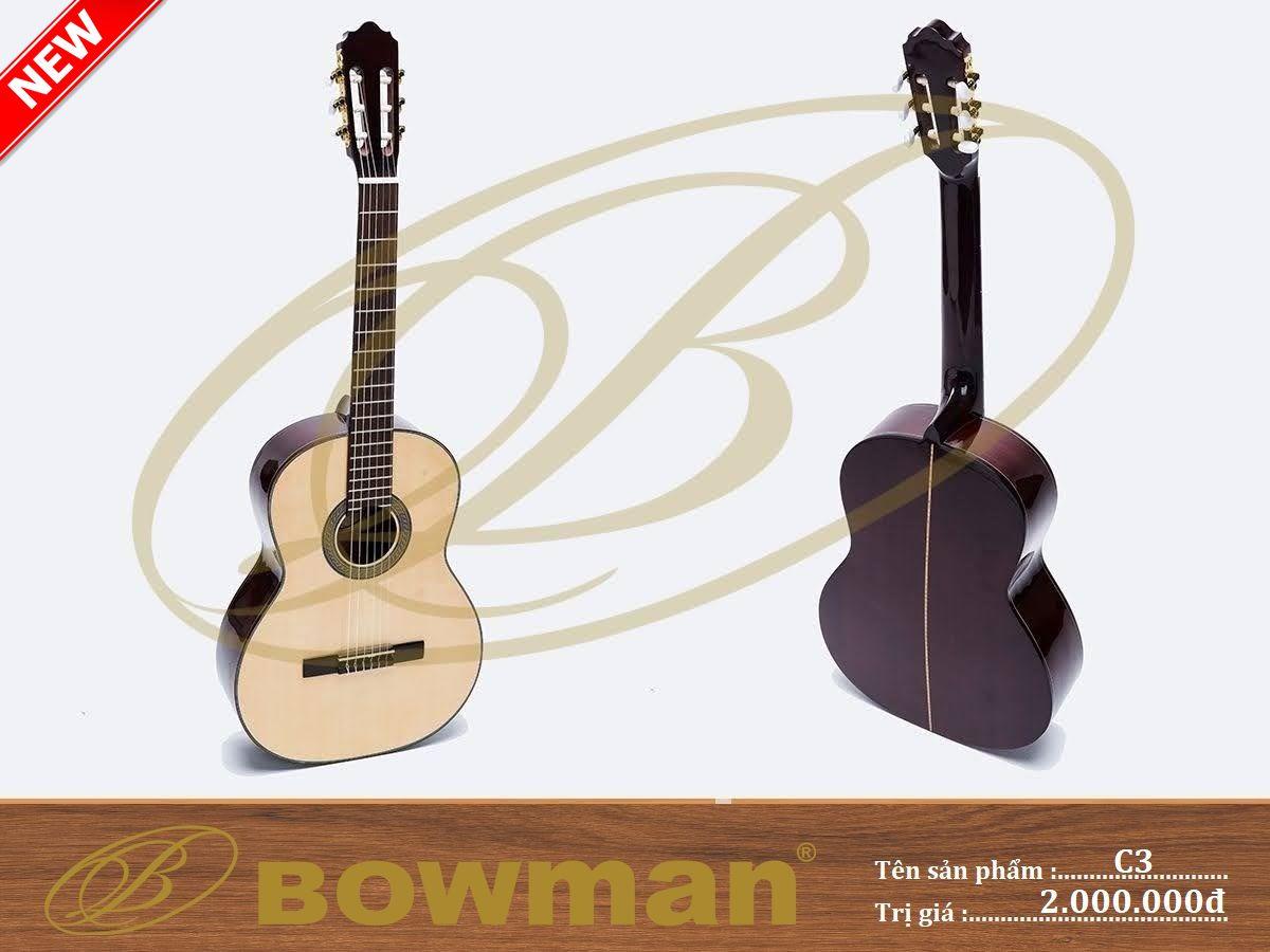 Đàn guitar Bowman Classic C3 (2023)