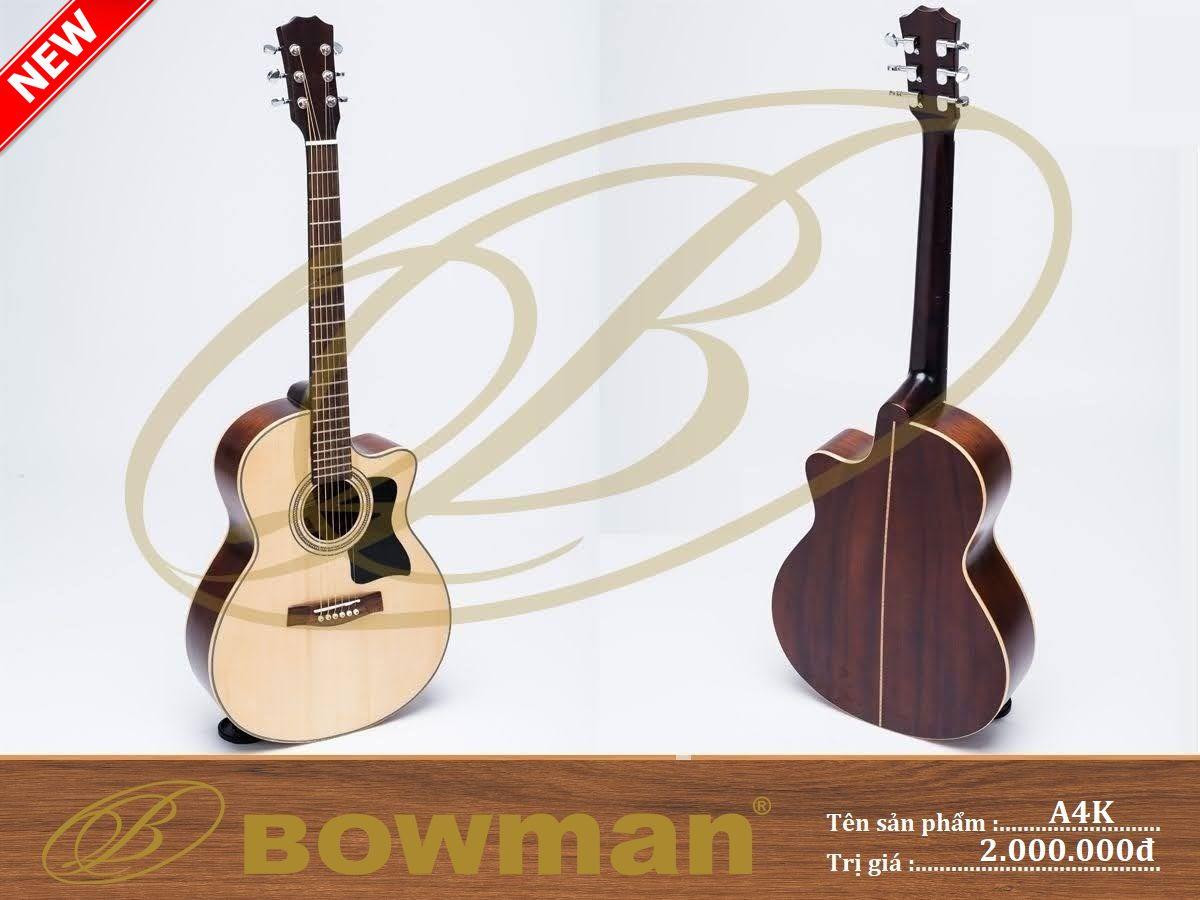Đàn guitar Bowman Acoustic A4K (2023)