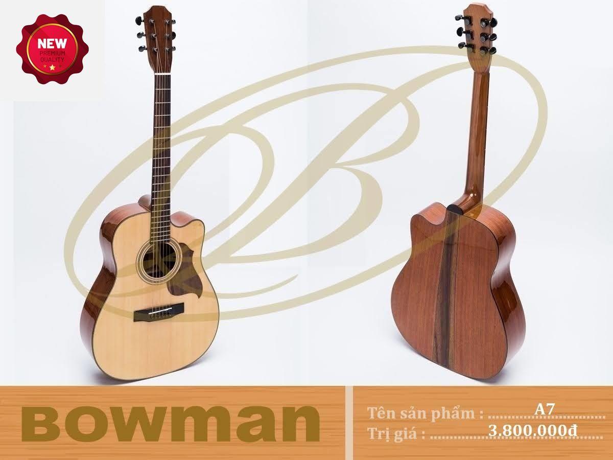 Đàn Guitar Bowman Acoustic A7 (2024)