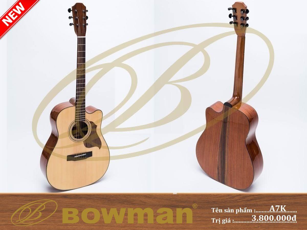 Đàn guitar Bowman Acoustic A7K (2023)