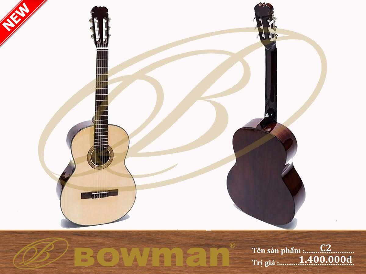 Đàn guitar Bowman Classic C2 (2023)
