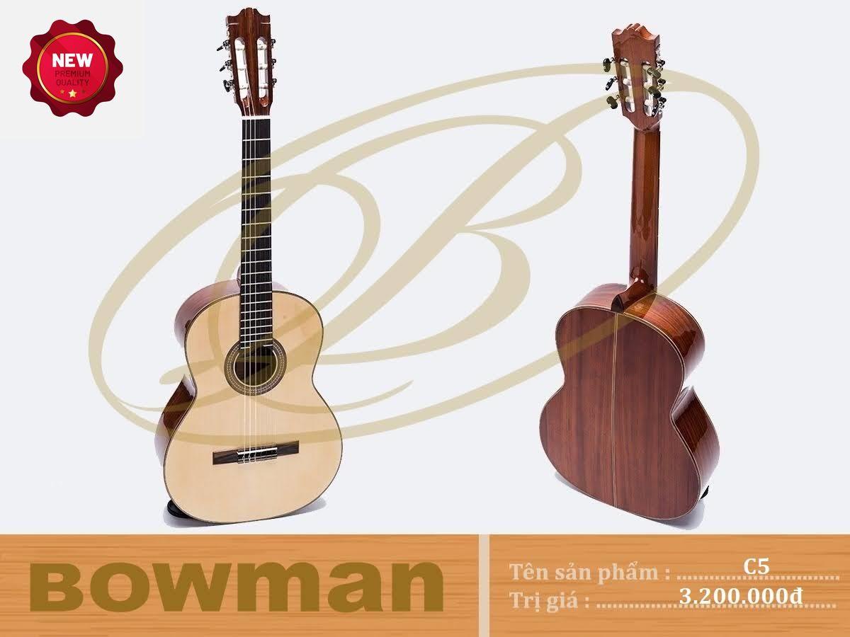 Đàn Guitar Bowman Classic C5 (2024)