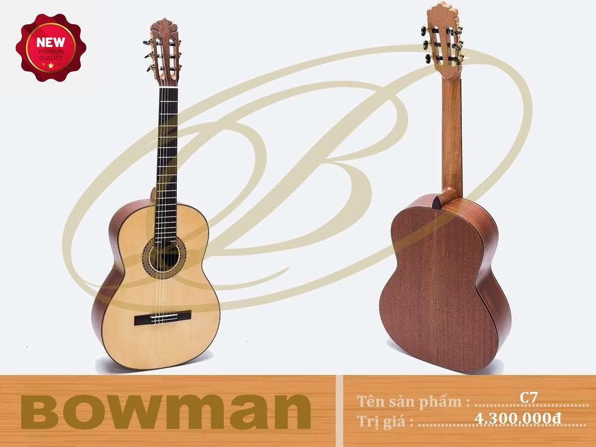 Đàn Guitar Bowman Classic C7 (2024)